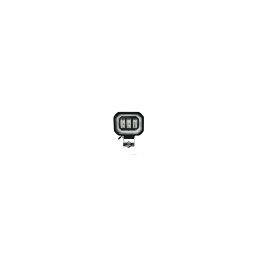 Proiector LED DRL cu angel eyes alb 6000K, 1500lm, 30W, 12-24V (ZC-4SQ)