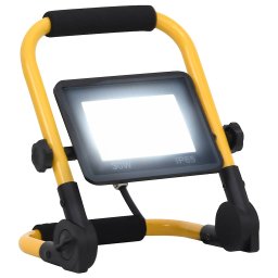Proiector LED cu maner, 30 W, alb rece GartenMobel Dekor