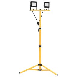 Proiector cu LED si trepied, 2x20 W, alb cald GartenMobel Dekor