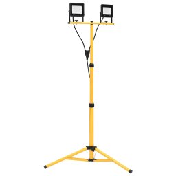 Proiector LED cu trepied, 2x30 W, alb cald GartenMobel Dekor