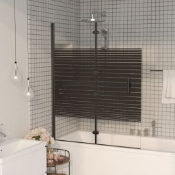 Cabina de dus pliabila, negru, 120x140 cm, ESG GartenMobel Dekor