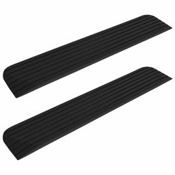 Rampe tip prag, 2 buc.,110x21x2,5 cm, cauciuc GartenMobel Dekor