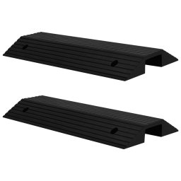 Rampe tip prag pod, 2 buc., 80x40x8 cm, cauciuc GartenMobel Dekor