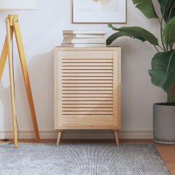Usa de dulap cu design lambriu, 61,5x49,4 cm, lemn masiv de pin GartenMobel Dekor