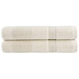 Prosoape de sauna premium SOLUND 2 buc. crem 80x200 cm 600 gsm GartenMobel Dekor