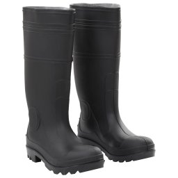 Cizme de ploaie, negru, PVC, marime 39 GartenMobel Dekor