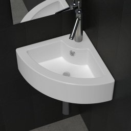 Chiuveta cu preaplin, alb, 45 x 32 x 12,5 cm GartenMobel Dekor
