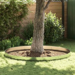 Set gard gazon placi flexibile 10 buc. 100x14 cm otel zincat GartenMobel Dekor