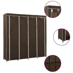 Sifonier cu 4 compartimente, maro, 175x45x170 cm GartenMobel Dekor