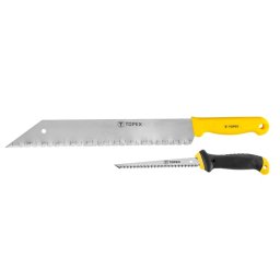 Set fierastrau gips carton si cutit vata minerala TOPEX 10A725 HardWork ToolsRange
