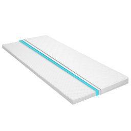 Topper saltea, profil tip ou cu spuma rece, 6 cm, 80 x 200 cm GartenMobel Dekor