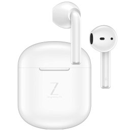 Casti bluetooth stereo ZTEBuds, True Wireless Headphones, tip In-Ear, Alb