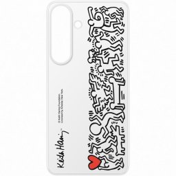 Husa de protectie Samsung Flipsuit Case pentru Galaxy S25, Alb