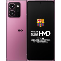 Telefon mobil HMD Skyline, Dual SIM, 5G, 256GB, 12GB RAM, 5G, Roz