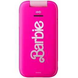 Telefon mobil pliabil HMD Barbie, Dual SIM, USB Type-C, 4G, Roz