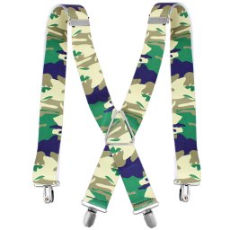 Bretele camuflaj pentru pantaloni