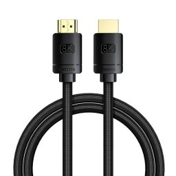 HDMI 2.1 PVC, 48 GB/s, 4K/120 Hz, 2K/114 Hz, 1 m, Negru