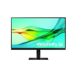Monitor LED SAMSUNG ViewFinity S6 LS27D600UAUXEN, 27 inch QHD, 100 Hz, 5 ms, Black