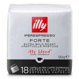 Cafea illy 18 capsule iperespresso FORTE