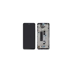 Display cu touchscreen si rama Xiaomi Mi 10T Lite 5G, Redmi Note 9 Pro 5G, Gray