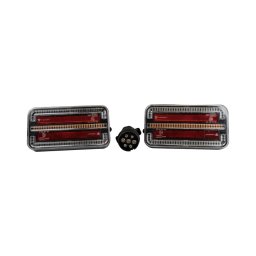 SET 2x lampă LED auto fără fir LED/12-24V Wi-Fi IP67