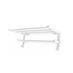 Suport prosoape HF SHEFFIELD pentru radiator de baie, 52 x 28,4 cm, alb