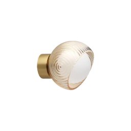 Ideal Lux - Lampă LED de perete BLOOM 1xG9/3W/230V auriu/bej fumuriu