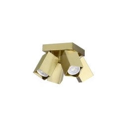 Ideal Lux - Spot LED DYNAMITE, 4xGU10/7W/230V, CRI 90, alamă