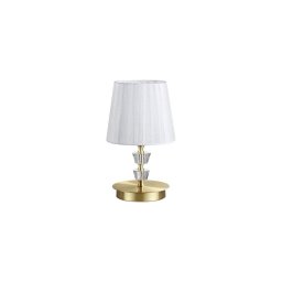 Ideal Lux - Lampă de masă cu cristale PEGASO 1xE14/28W/230V aurie