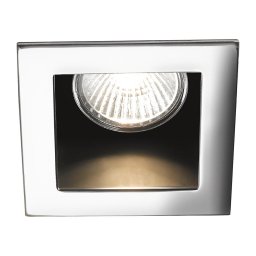 Ideal Lux - Spot încastrat FUNKY 1xGU10/50W/230V 9x9 cm crom lucios