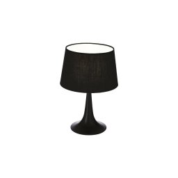 Lampă de masă Ideal Lux LONDON, 1xE27/60W/230V, negru