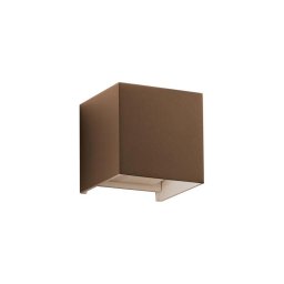 Ideal Lux - Aplica de perete pentru exterior ATOM LED/12W/230V CRI 90 IP54 maro