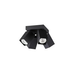 Ideal Lux - Spot LED DYNAMITE, 4x GU10/7W/230V, CRI 90, negru