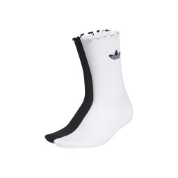 ADIDAS Șosete (Pack of 2) Ruffle Crw 2Pp White/Black HC9532 white