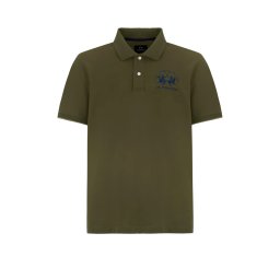 LA MARTINA Polo 3LMMCP001 03116 burnt olive