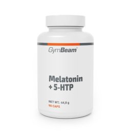 GymBeam Melatonină + 5-HTP 90 caps.