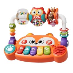 Centru de activitati interactiv Vulpita si Bufnita cu lumini si sunete, 12 luni+