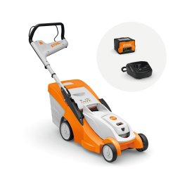 Set masina de tuns iarba STIHL RMA 239 cu acumulator AK 30 si incarcator AL 101