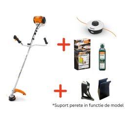 Promo Pachet Motocoasa STIHL FS 111 + Suport perete + Service Kit + Cap pentru cosit + Hp Ultra 100ml