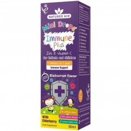 Immune Plus picaturi pentru copii 50ml, Natures Aid