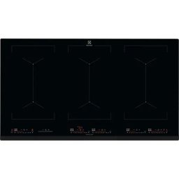 Plita Plita incorporabila Electrolux EIV9467, Inductie, 6 zone de gatit, Touch control, 91 cm, Sticla neagra