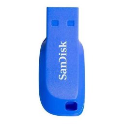 Memorie USB SanDisk Cruzer Blade - USB 2.0, 64 GB, Albastru