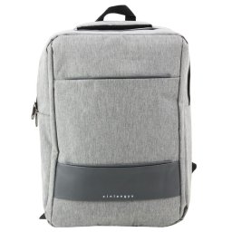 Accesorii birotica Rucsac City Business cu compartiment central USB, gri, 14L, 40cm