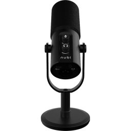 Microfon profesional NUBI NMIC1, Flexibil, Cu fir, Cardioid, Black