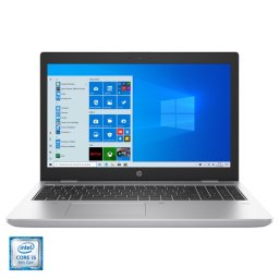 Laptop HP ProBook 650 G5 Refurbished, I5-8365U, 8 GB RAM, 512 GB SSD NVME, Ecran 15.6", Windows 11 Pro, DVD/RW, Webcam, Tastatura US, Stare Acceptabila