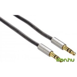 HAMA Jack Conector Negru 2m 80869
