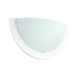 Eglo 181324 - Aplica de perete ICEBERG 1xE27/60W/230V albă
