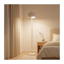 Brilagi - Lampadar WABI SABI 1xE27/40W/230V, alb