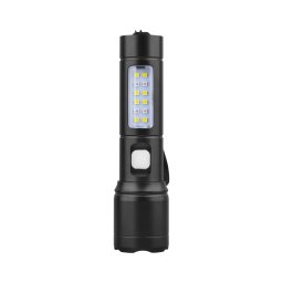 Lanternă LED reîncărcabilă, cu reglare a luminozității, 5W/5V, 400 lm, 1200 mAh