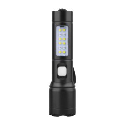 Lanternă LED reîncărcabilă, reglabilă, 5W/5V, 400 lm, 1200 mAh